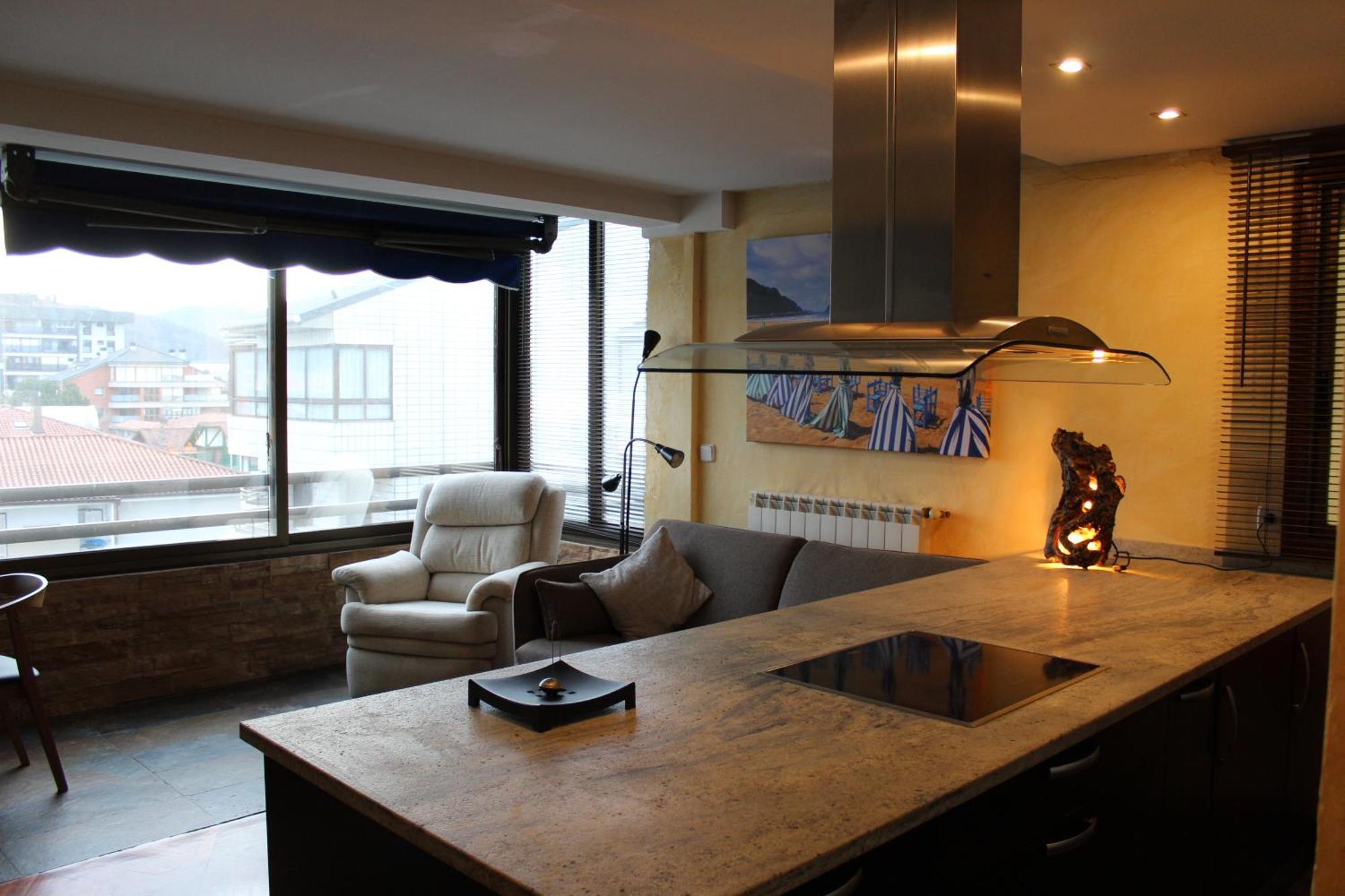 Apartamentos Zarautz Playa, Con Piscina Y Garaje Εξωτερικό φωτογραφία